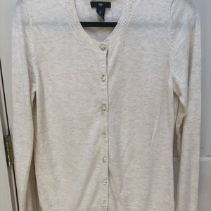 Gap crew neck cardigan